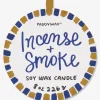 Adopo Eye Ceramic Candle - Incense & Smoke