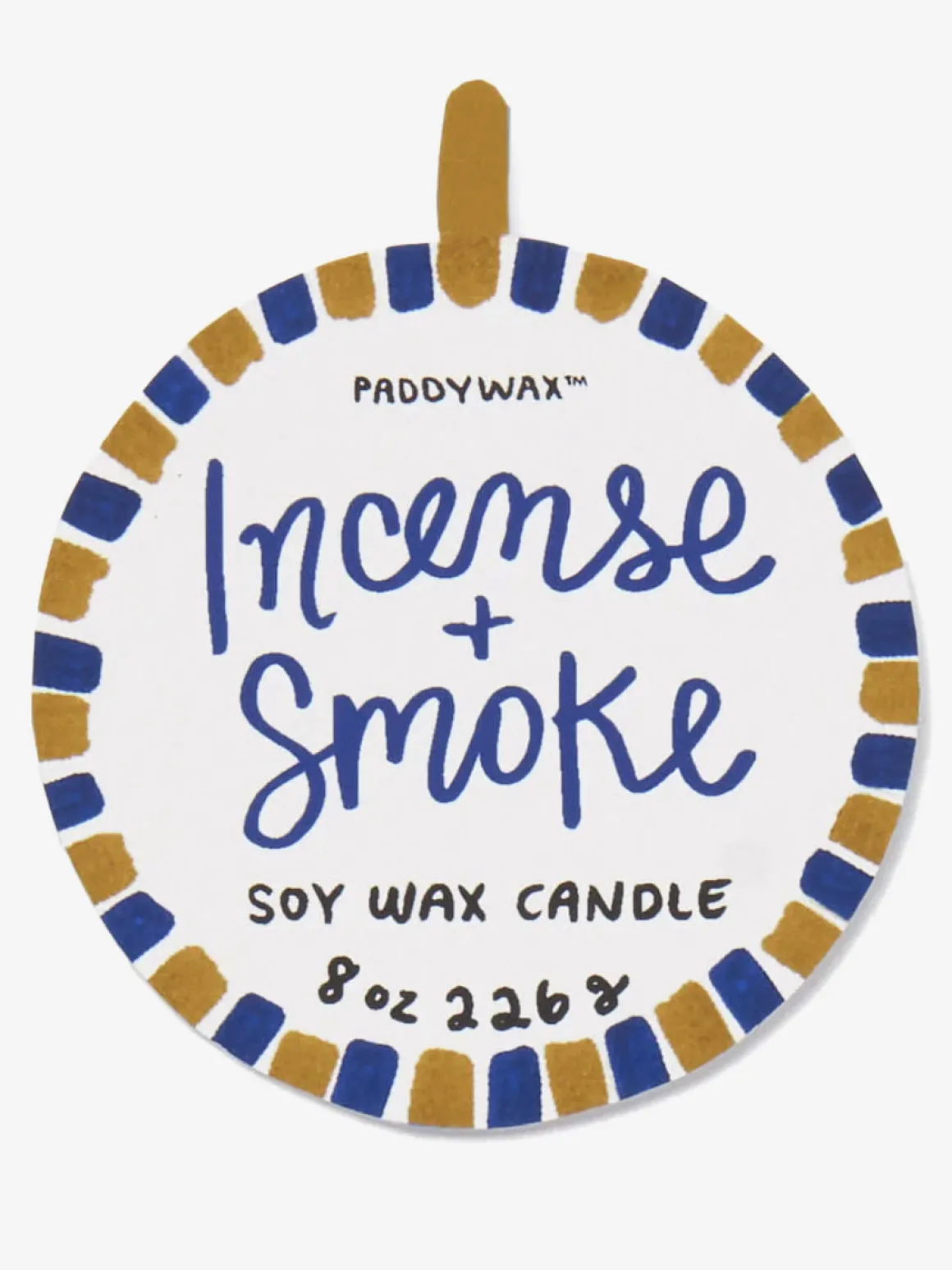 Adopo Eye Ceramic Candle - Incense & Smoke