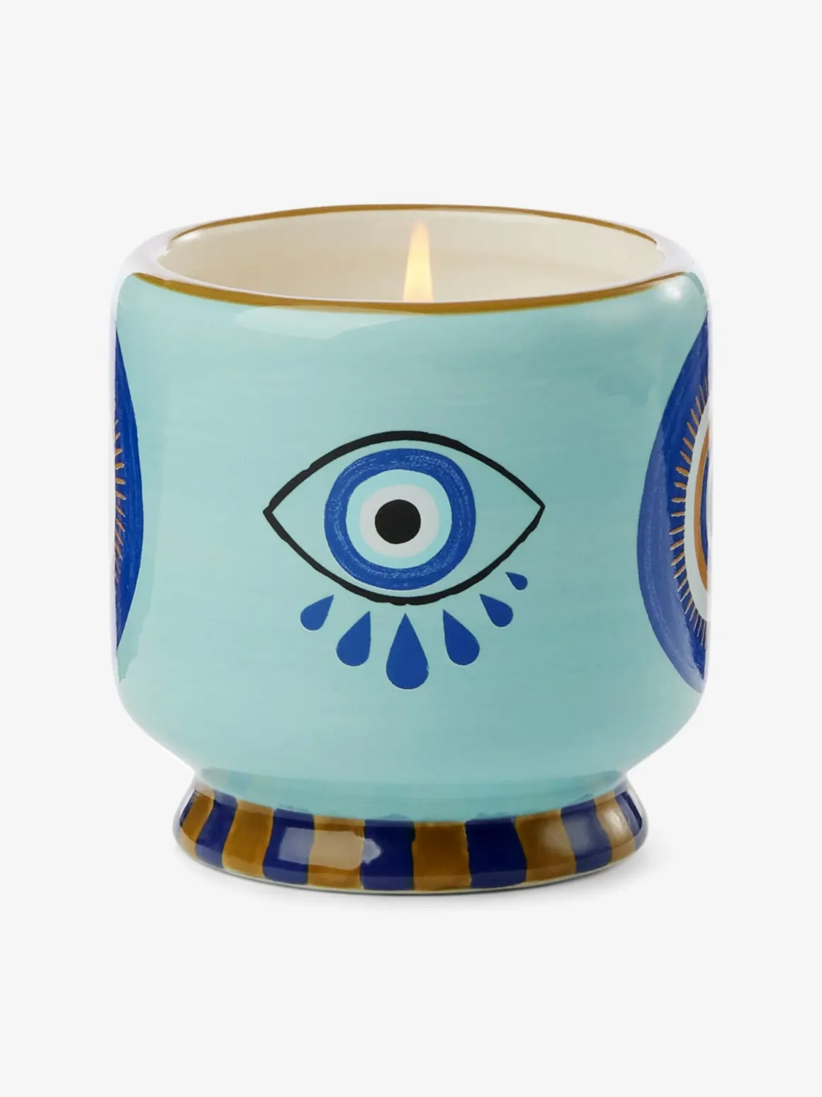 Adopo Eye Ceramic Candle - Incense & Smoke