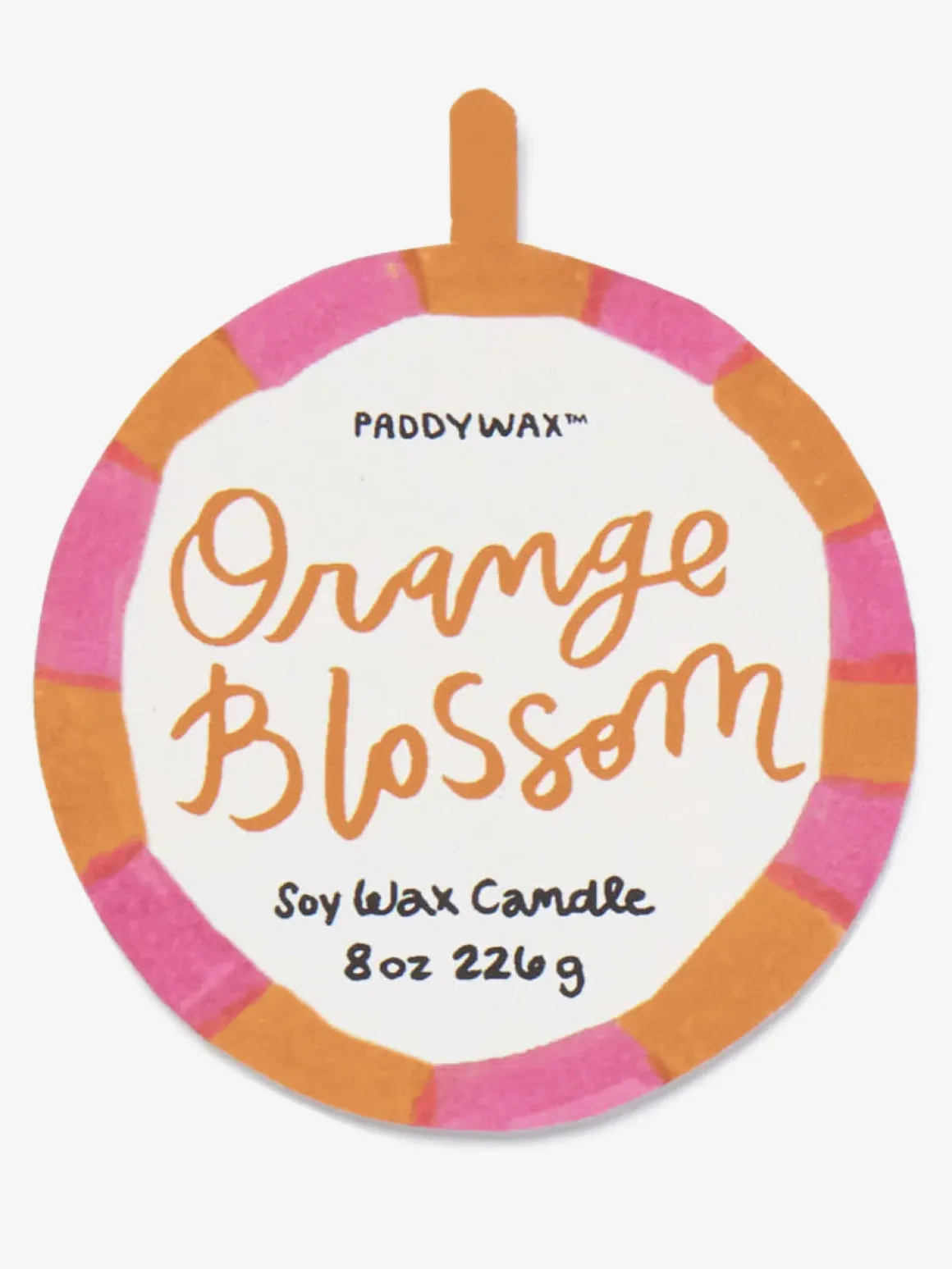 Adopo Sun Ceramic Candle - Orange Blossom