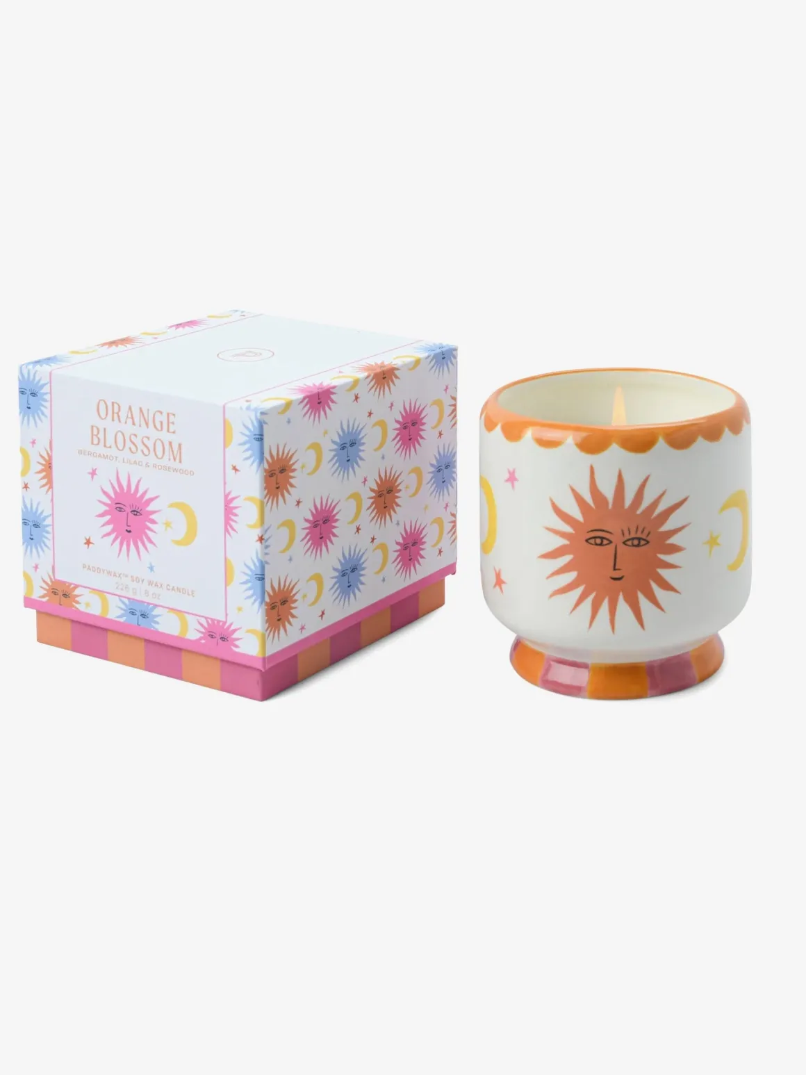 Adopo Sun Ceramic Candle - Orange Blossom