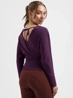 Ala Long Sleeve Yoga Top - Bloom