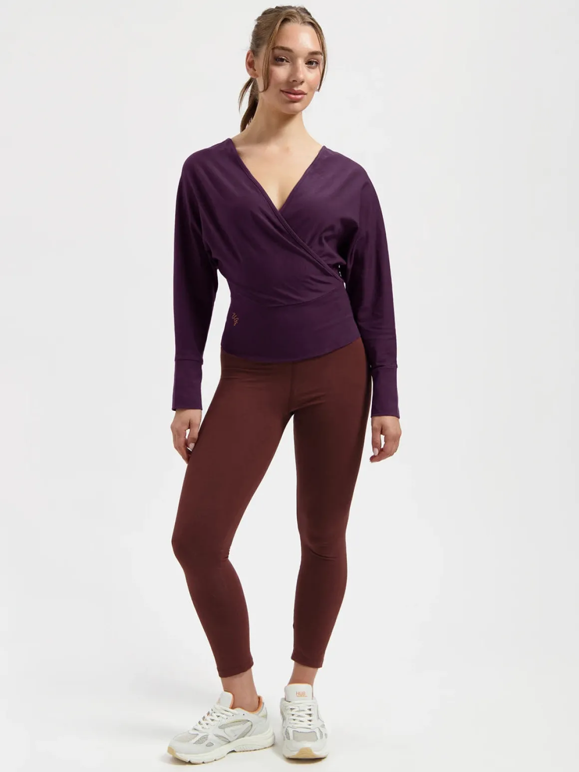 Ala Long Sleeve Yoga Top - Bloom