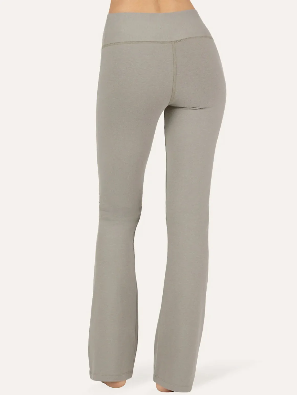 Anandafied Flared Yoga Pants - Smoky Quartz
