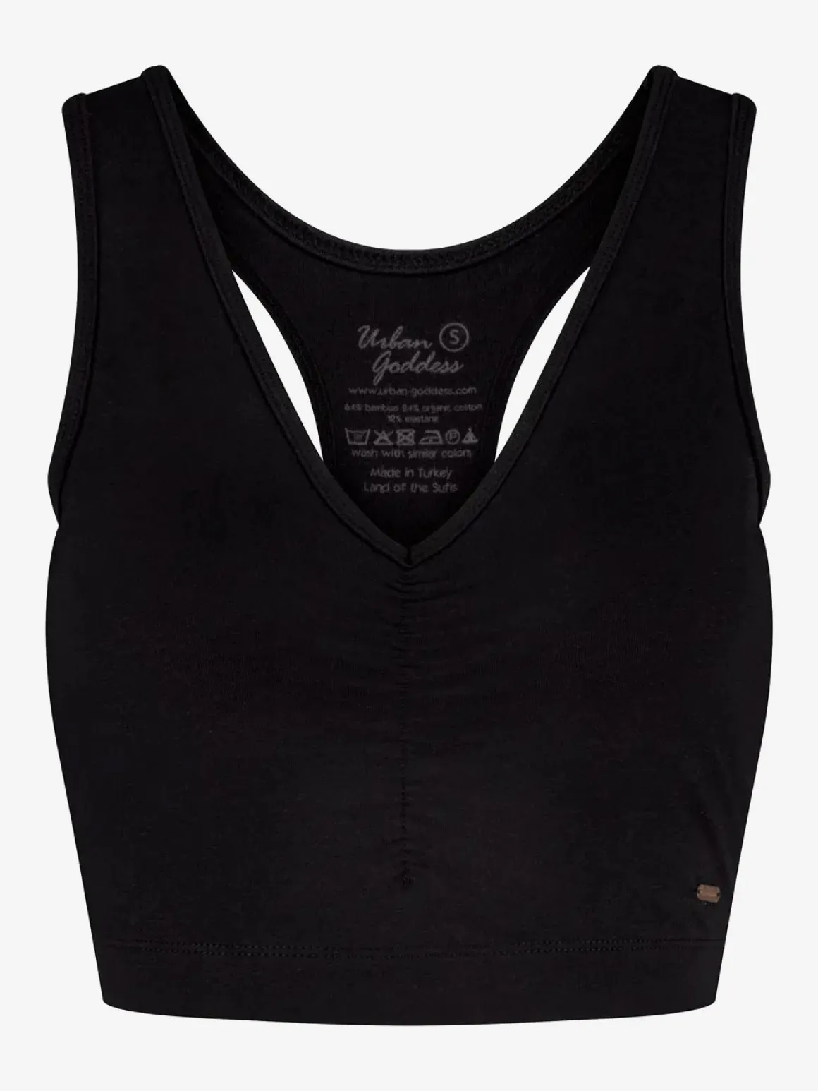 Anjea Yoga Bra - Onyx Black