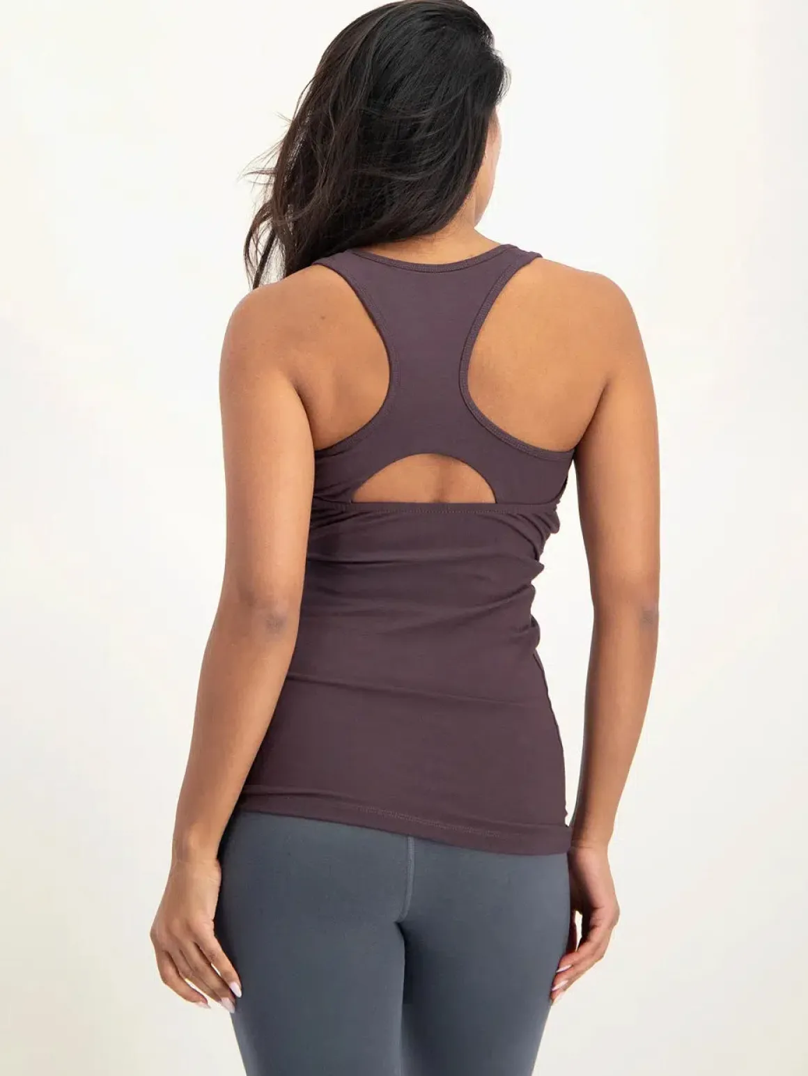 Anjea Yoga Support Tank - Berry