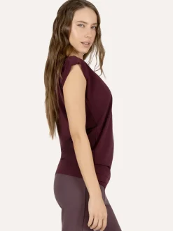 Asana Yoga Tee - Fig
