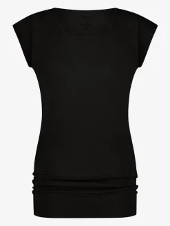 Asana Yoga Tee - Onyx Black