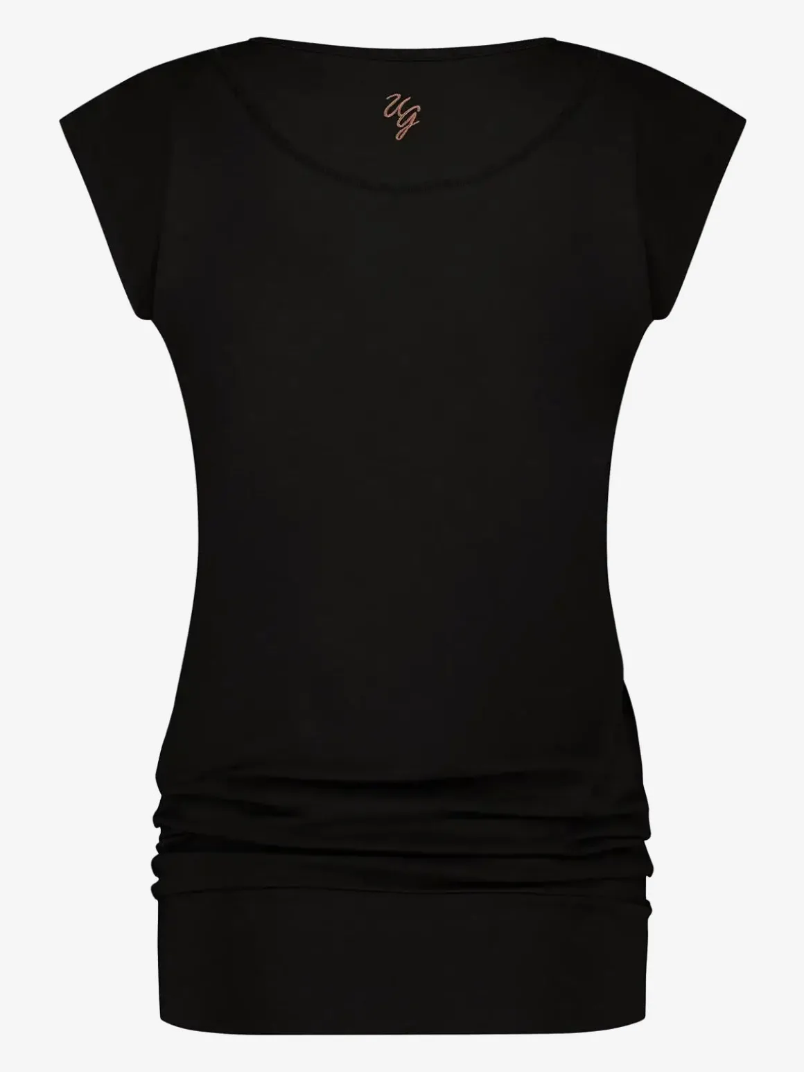Asana Yoga Tee - Onyx Black