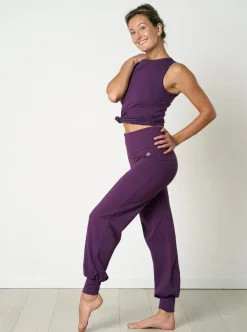 Aspire Harem Pants - Grape