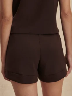 Atrium High Rise Short 4.5 - Coffee Bean