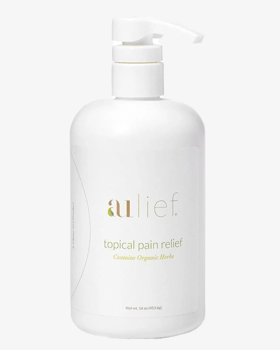 Aulief Gold Topical Pain Relief 16oz Bottle