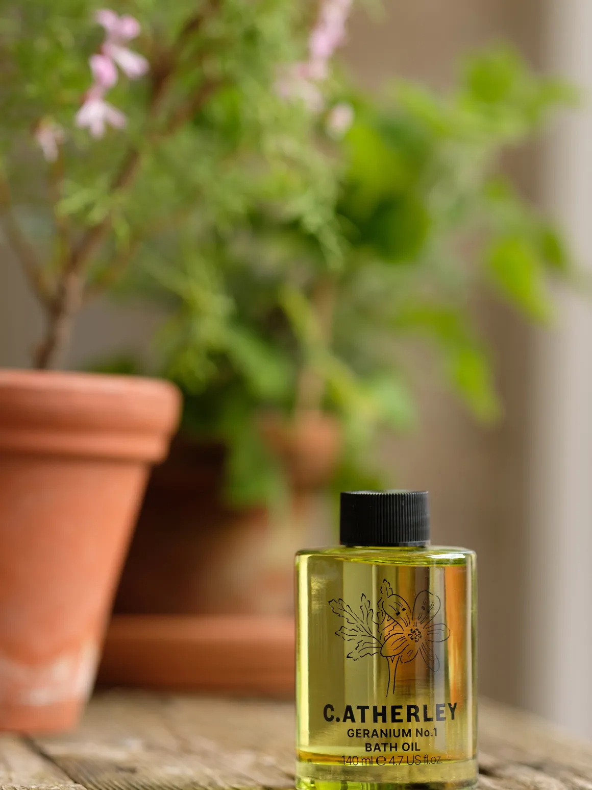 Bath Oil 140ml - Geranium No.1