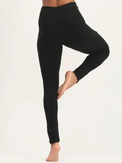 Bhaktified Yoga Leggings - Onyx Black