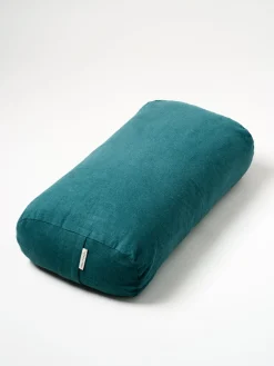Brushed Organic Cotton Rectangular Bolster