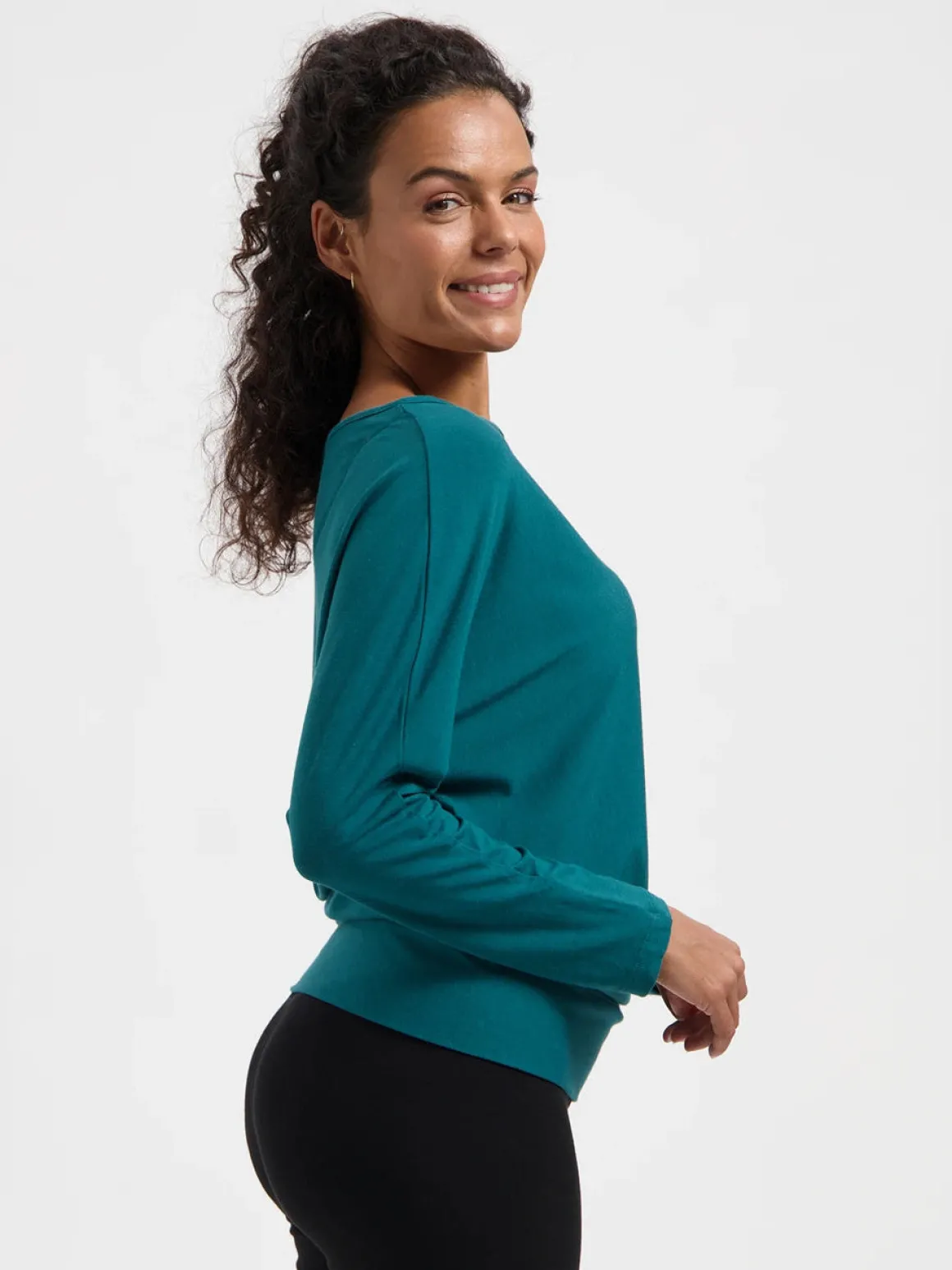Budhi Long Sleeve Yoga Top - Seamoss