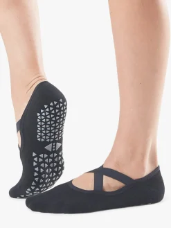 Chloe Grip Socks - Ebony