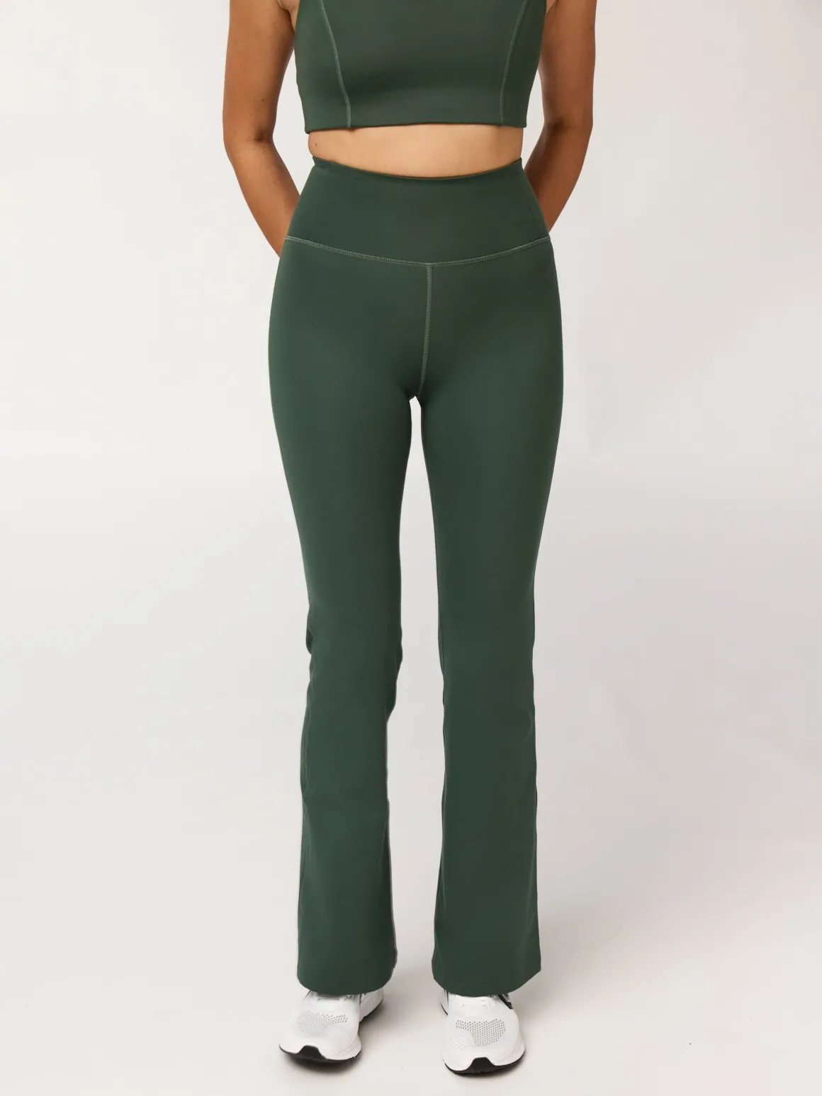 Compressive Flare Legging - Jungle