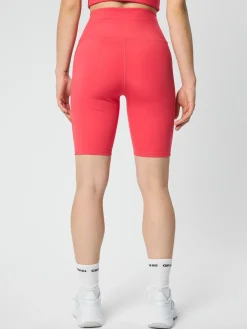 Compressive High-Rise Bike Shorts - Geranium