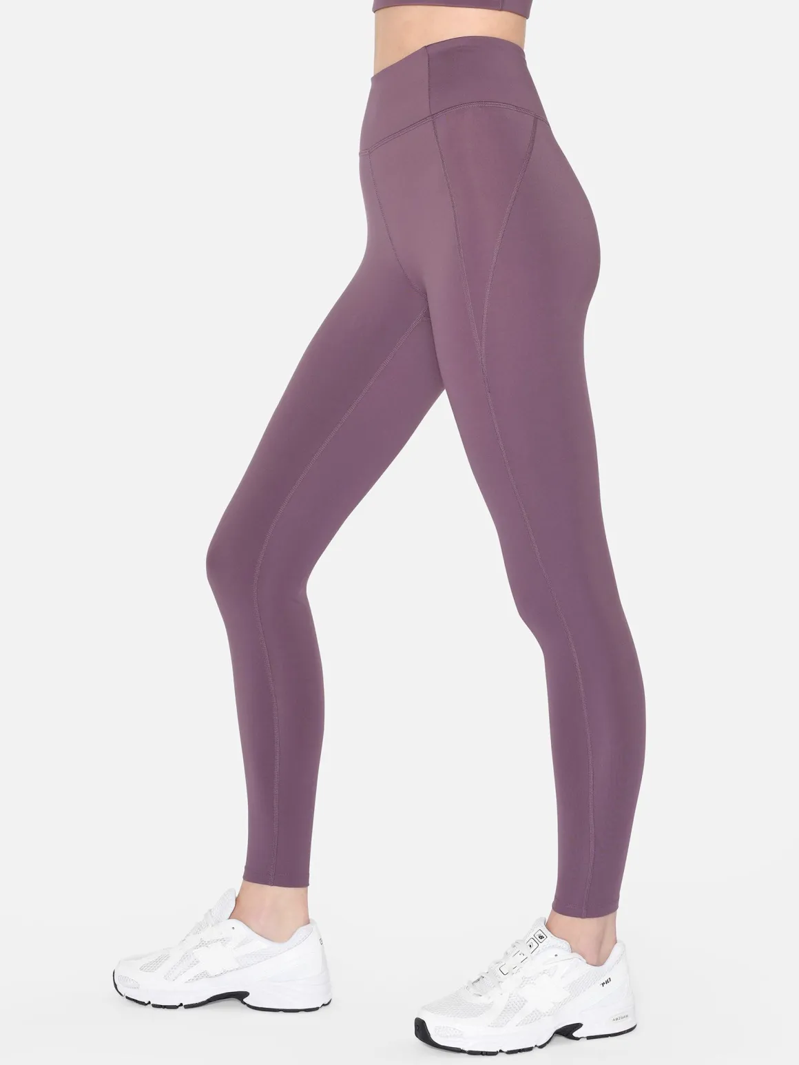 Compressive High-Rise Leggings - Dahlia