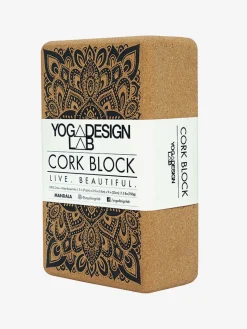 Cork Brick - Mandala Black