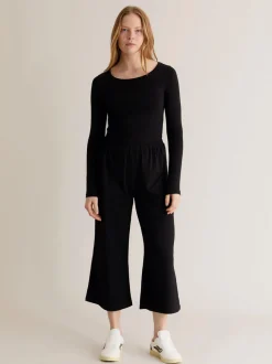 Darcey Long Sleeved Top - Black