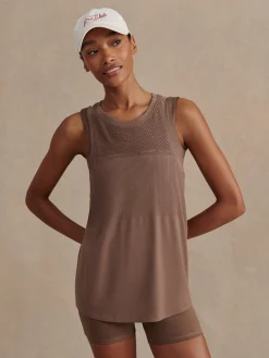 Dayna Seamless Tank - Coffee Quartz