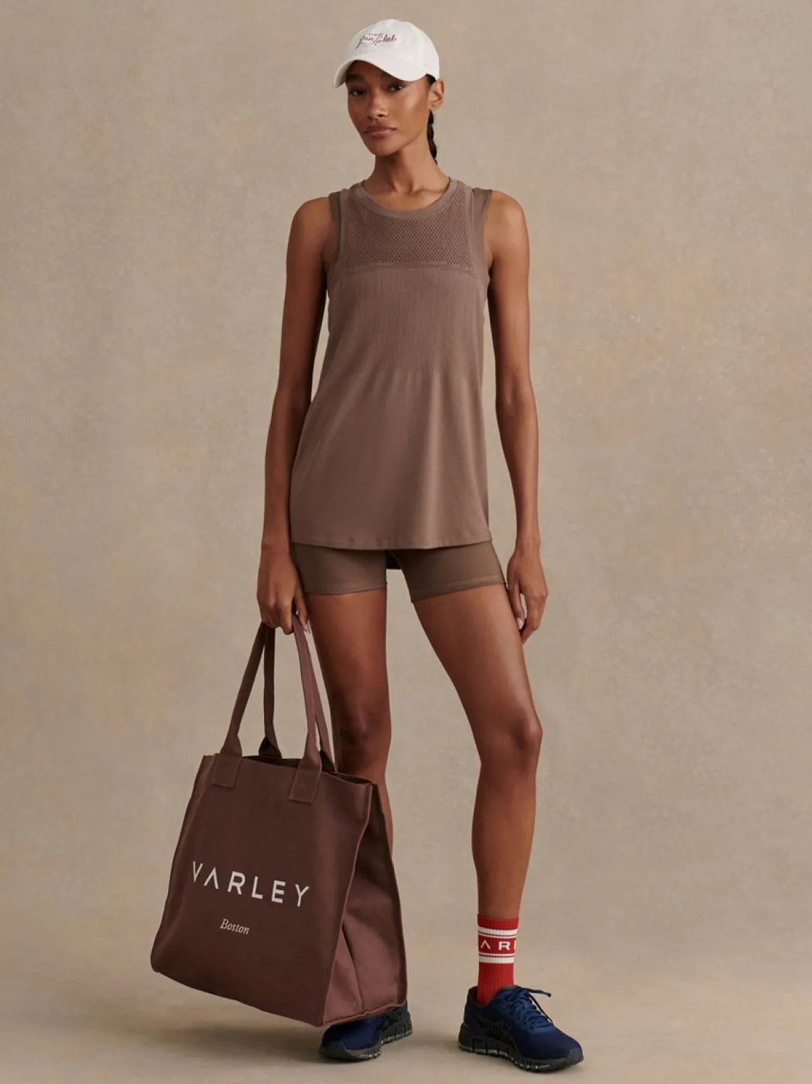 Dayna Seamless Tank - Coffee Quartz