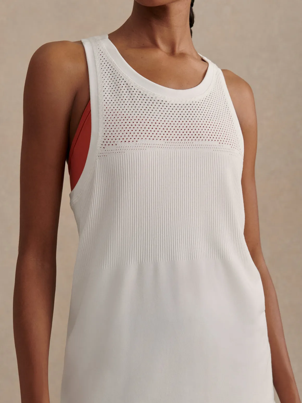 Dayna Seamless Tank - White