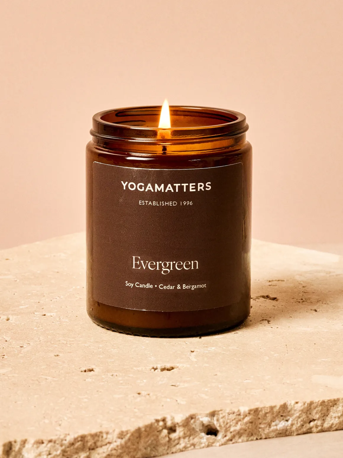 Evergreen Soy Candle 180ml - Cedar & Bergamot