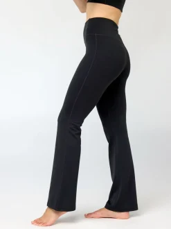Float Groove Flare Legging - Black