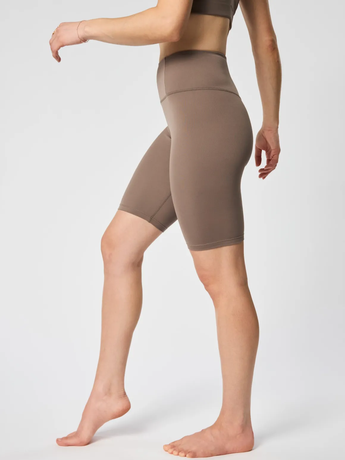 Float High Rise Bike Shorts - Falcon