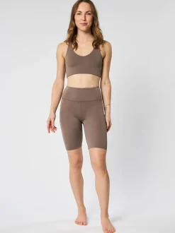 Float High Rise Bike Shorts - Falcon