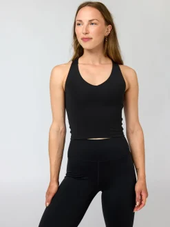 Float Zoe Superstretch Tank - Black