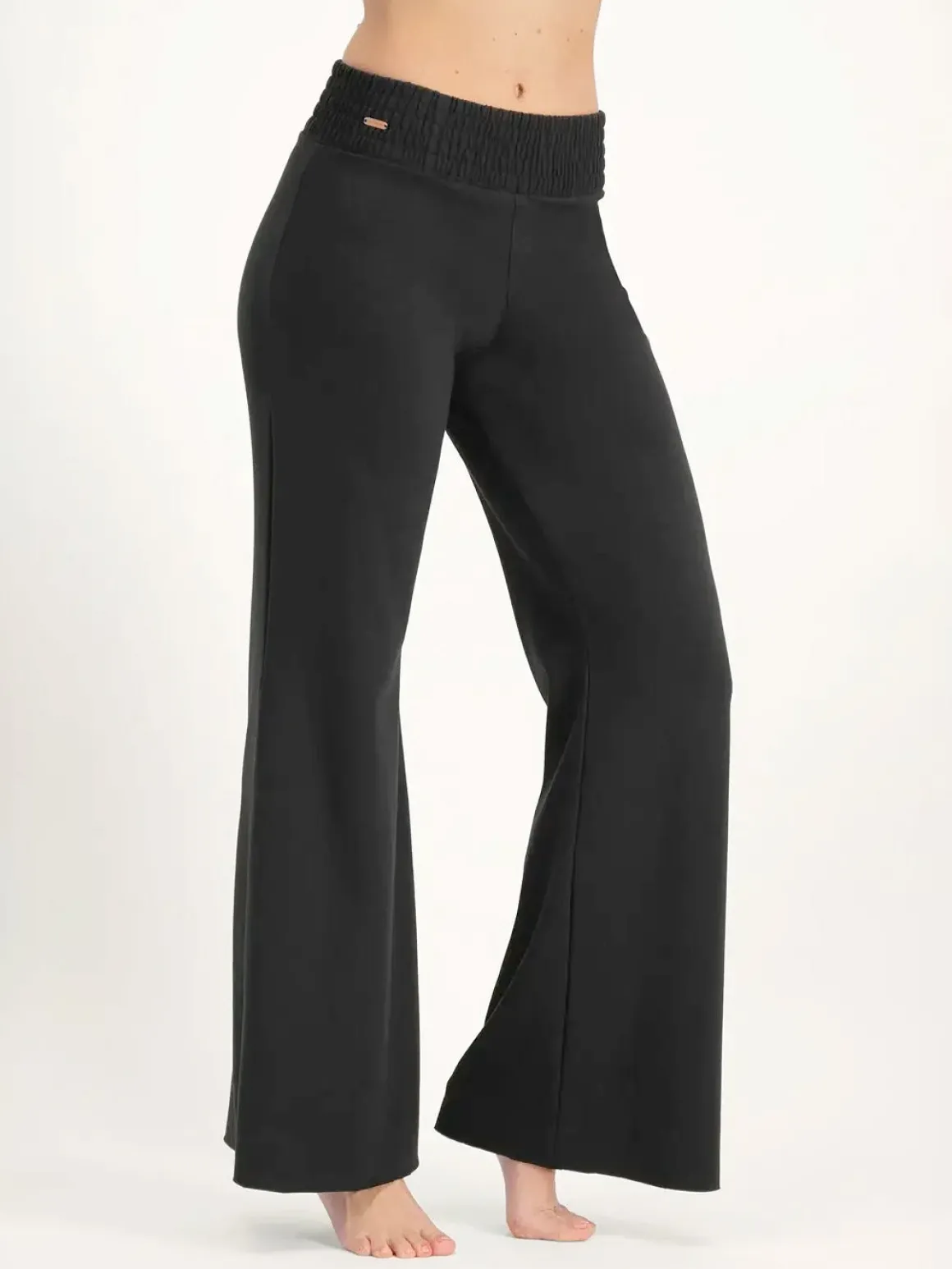 Flow Summer Yoga Pants - Onyx Black
