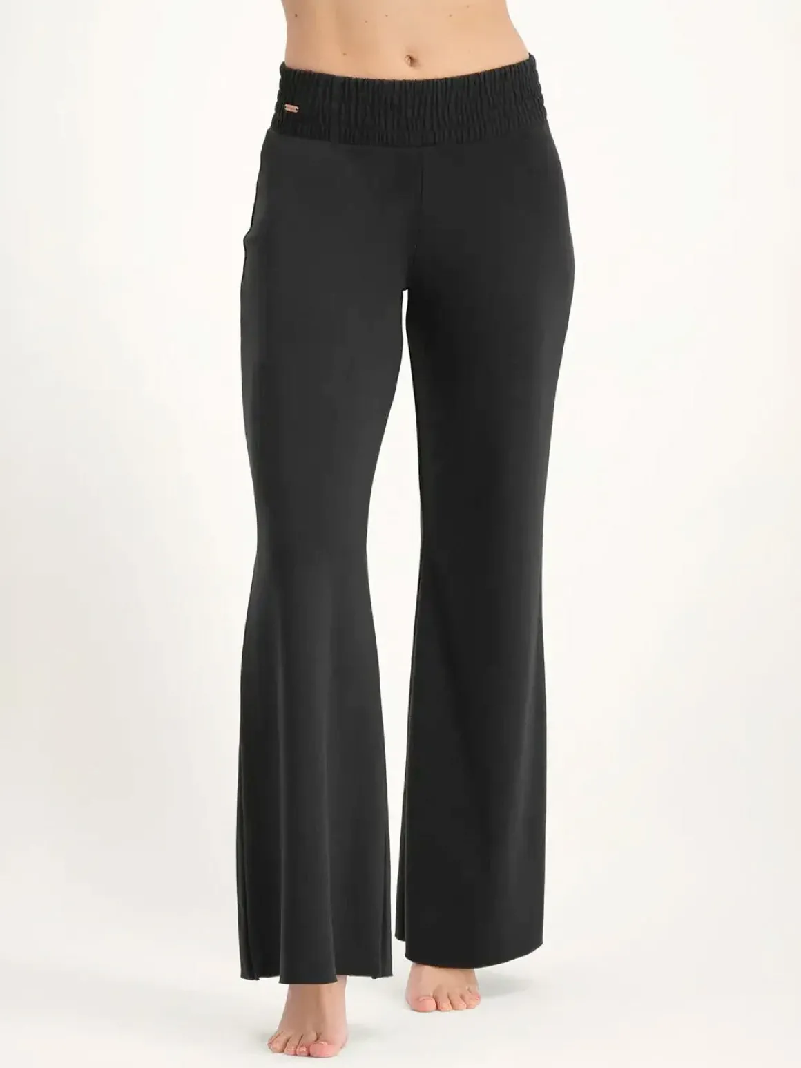 Flow Summer Yoga Pants - Onyx Black
