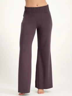 Flow Wide-Leg Yoga Pants - Berry