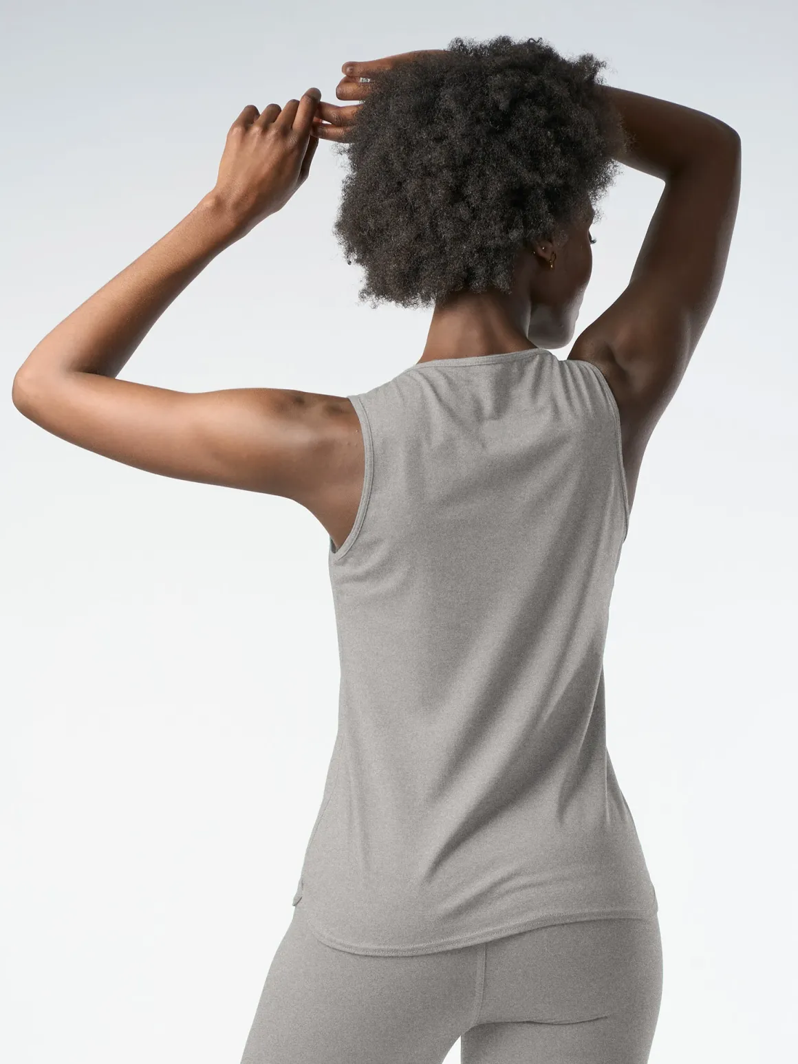 Freedom Yoga Vest - Marl Grey