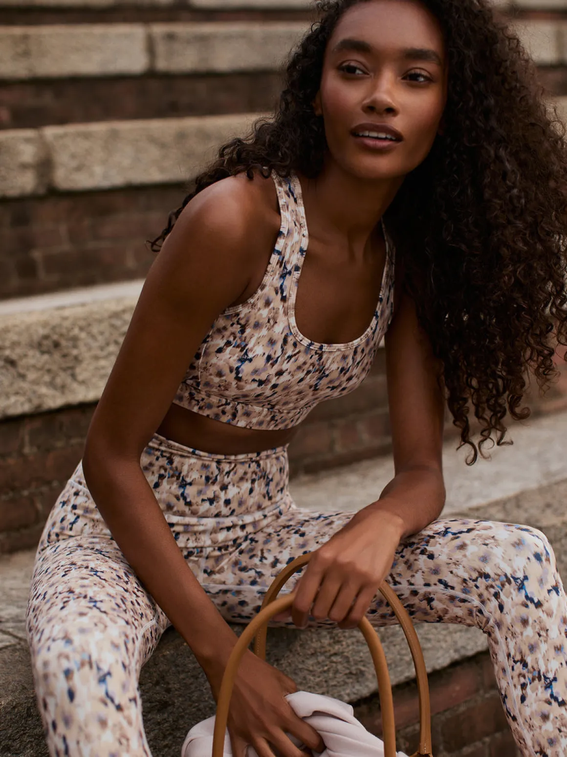 Freesoft Selma Bra - Sepia Meadow