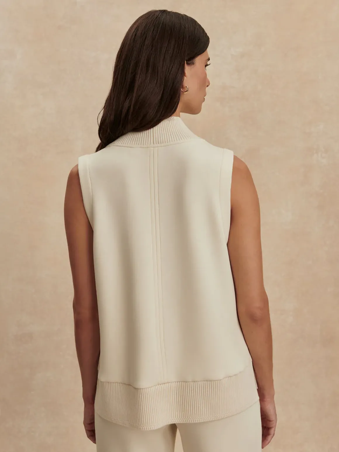 Freida V Neck Tank - Pristine