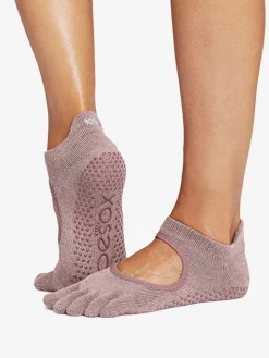 Full Toe Bellarina Grip Socks - Rosy