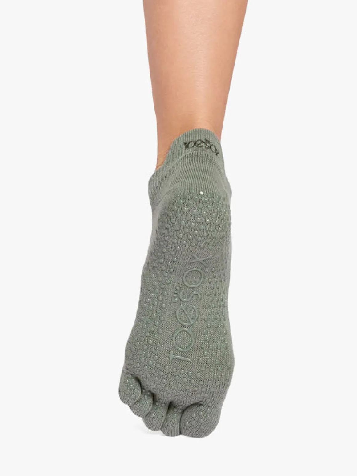Full Toe Low Rise Grip Socks - Ivy Field