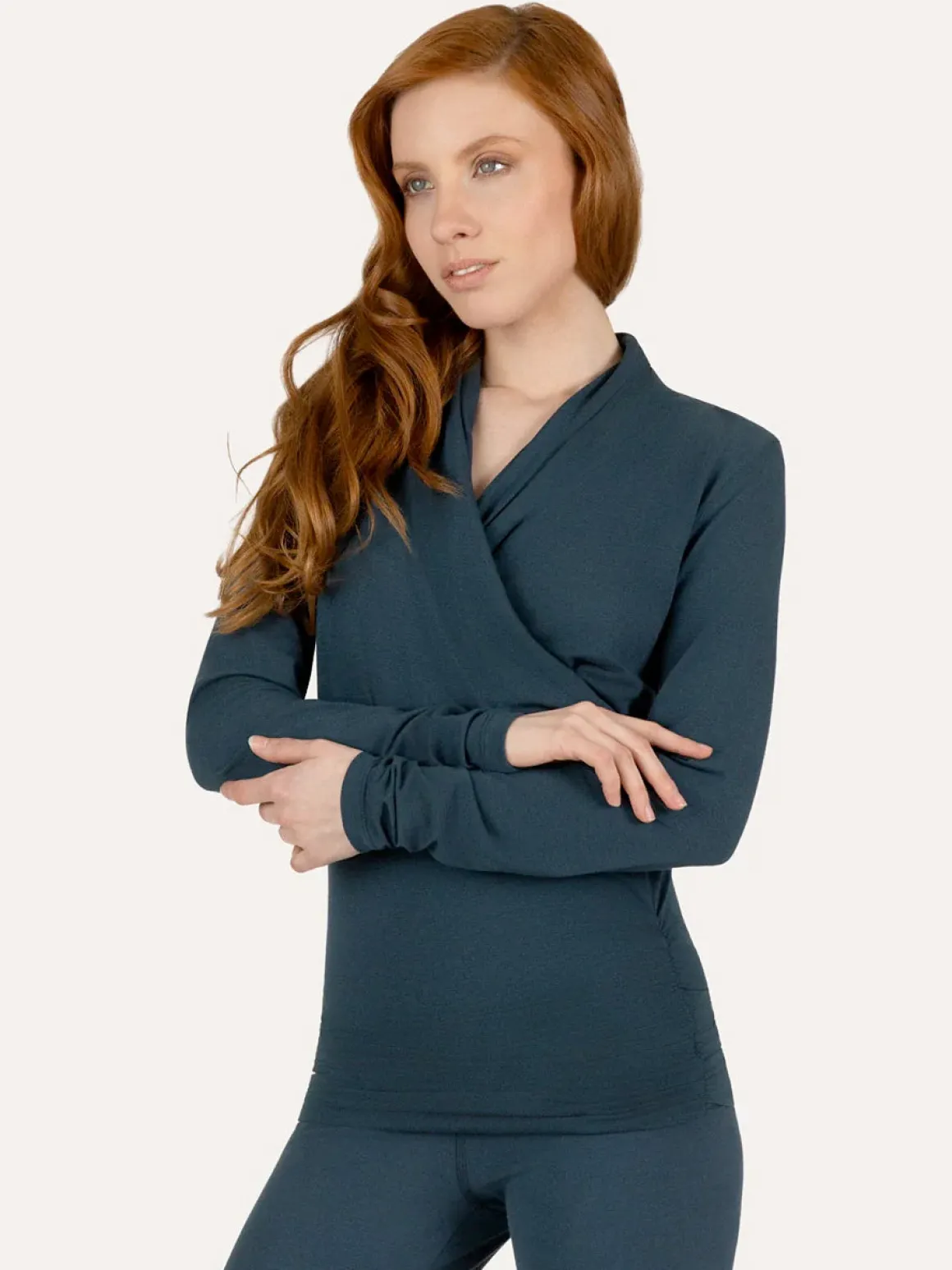Good Karma Long Sleeve Yoga Top - Orion