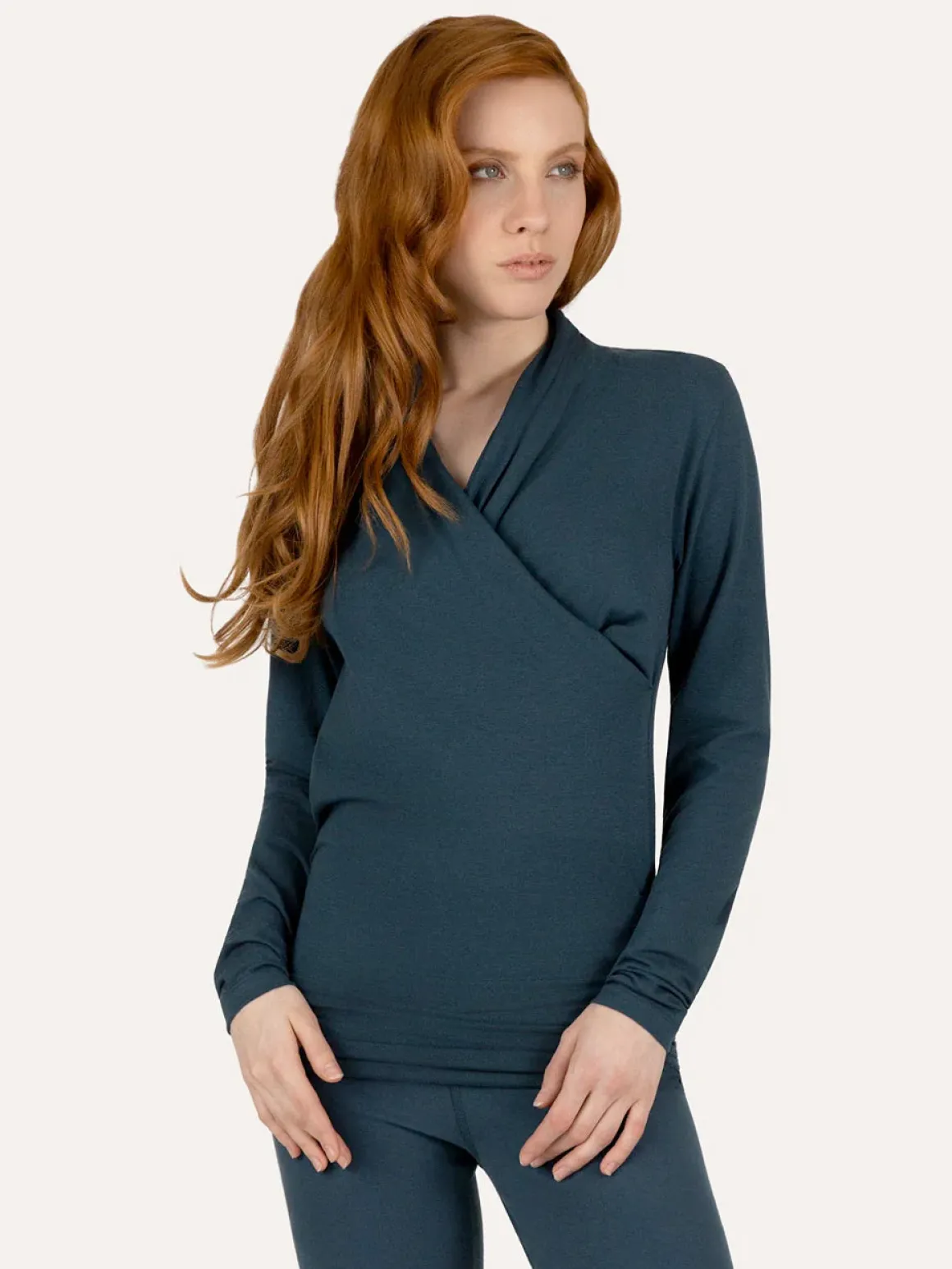 Good Karma Long Sleeve Yoga Top - Orion