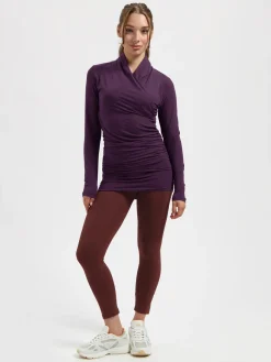 Good Karma Long Sleeve Yoga Top - Bloom