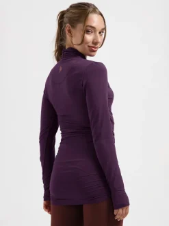 Good Karma Long Sleeve Yoga Top - Bloom
