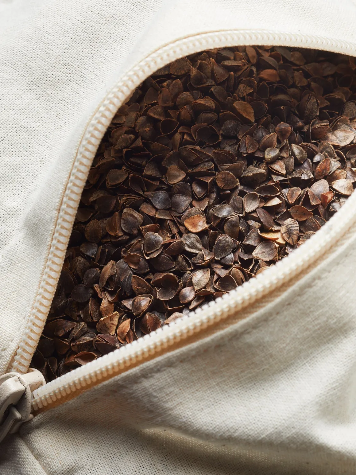 Hemp Buckwheat Bolster - Natural - Box of 4