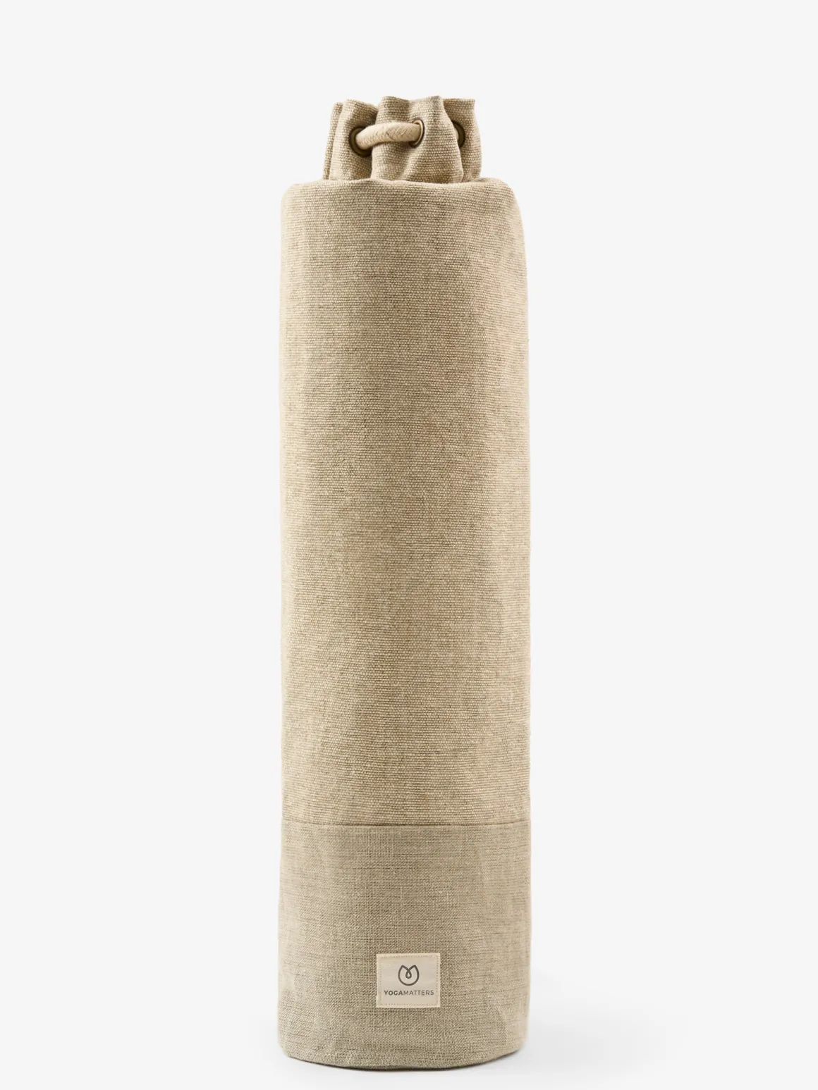 Hemp & Organic Cotton Yoga Mat Bag - Natural