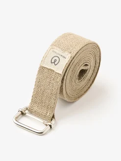 Hemp Yoga Belt - Natural