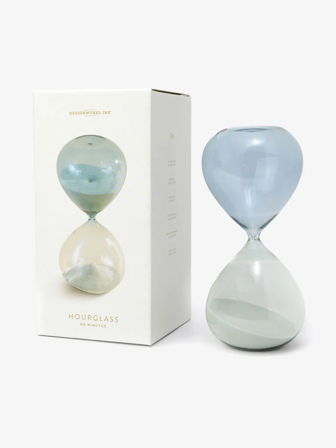 1 Hour Hourglass - Seaglass Ombre